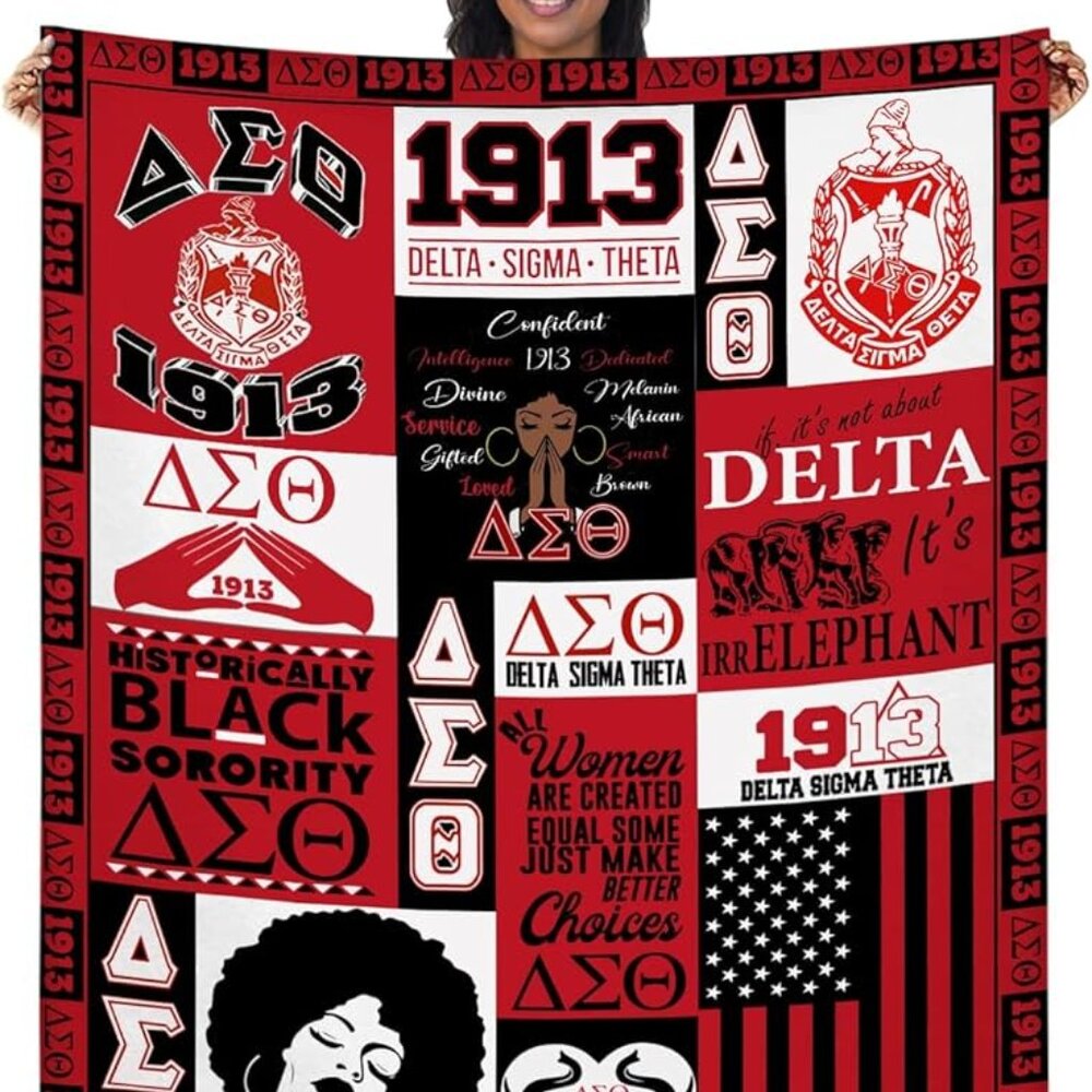 Sorority  throw blanket.